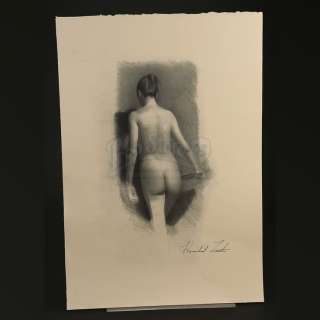 Hannibal | Hannibal Lecter’s (Mads Mikkelsen) "Entree" Nude Woman’s Back Printed Illustration | Propstore