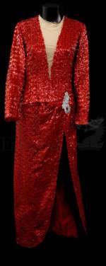 Lot 119 - † French and Saunders (1987 - 2017) The costume worn by Jennifer Saunders as Marilyn Monroe in their