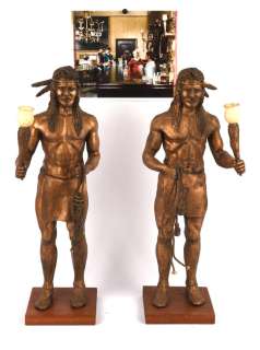 Gerry Anderson: Joe 90 (1968-1969) Original pair of Prop Native American Indian bronze colour… | Ewbank’s