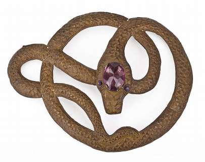 Theda Bara right breast plate from Cleopatra. | Profiles in History