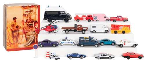 Lot 97 - A Group of 16 Screen-Used Miniature Vehicles from the Serie...