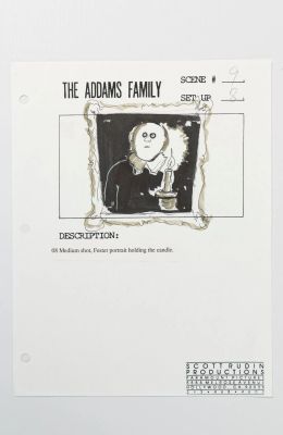 Addams Family (The) (1991) - La... | Lot 12 - ADDAMS FAMILY (THE) (1991) - LA FAMILLE ADDAMS (1991) Storyboard... | Mirabaud Mercier