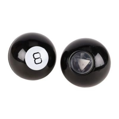 Shazam! | Pair of Dr. Thaddeus Sivana’s (Mark Strong) Magic Eight Balls | Propstore (Buy Now)