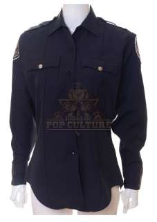 Lot 144 - Police Academy 3: Back in Training – Sgt. Hooks’ (Marion Ramsey) Uniform Shirt - III145