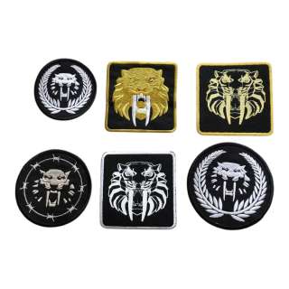 G20 Rutledge (Anthony Starr) Production Made 6 Piece Patch Set | VIP Fan Auctions