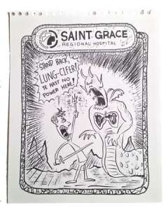 Five Feet Apart Will (Cole Sprouse) Sketch Movie Props | Premiere Props