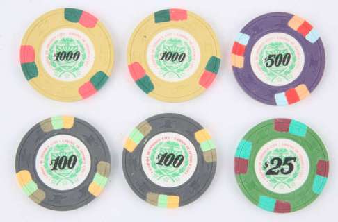 Licence To Kill (1989) Poker Chips - Collection of 6 Poker chips from James… | Ewbank’s
