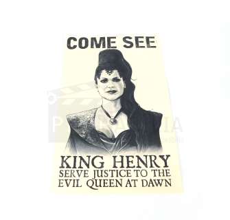 Once Upon a Time - Evil Queen Poster (S07E22) Prop (2098) | Propabilia
