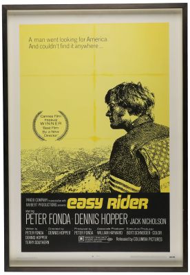 Easy Rider Framed One Sheet Movie Poster - 29 x 42