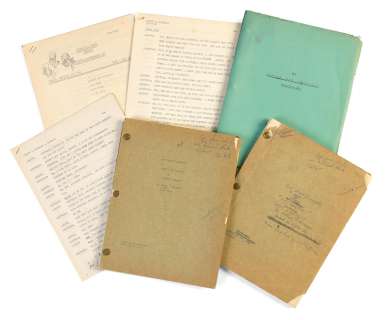 An Abbott and Costello group of scripts, 1944-1951 | Bonhams