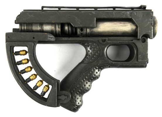 Lot 5050 - Jupiter Ascending (2015) Production-made ’Regular No. 1’ Gun Prop, from the sci-fi/adventure Warner… | Ewbank’s