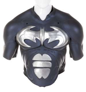 ’Arctic Batsuit’ torso from Batman & Robin. | Profiles in History