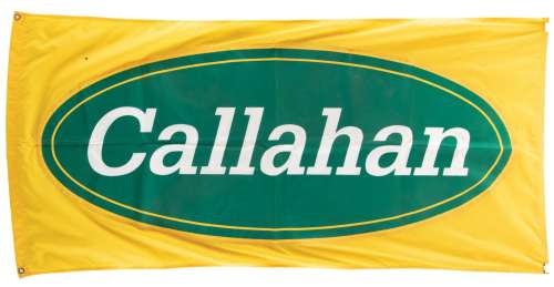 Lot 773 - Callahan Auto Parts Flag from Tommy Boy.