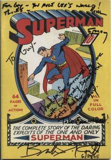 Lot 921 - Superman Returns prop comic book signed by Brandon Routh, Kevin Spacey, Kate Bosworth and many more.