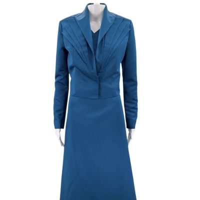 Lot 195: The Handmaid’s Tale Naomi Putnam Screen Worn Blazer & Dress Ch 10 Ep 608 | VIP Fan Auctions