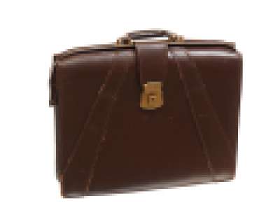Mad Men - Lot 2893 - Lane‘s Brown Leather Briefcase