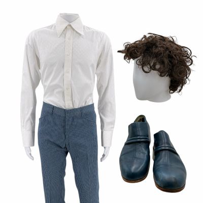 Lot 1: Tony Tony Screen Worn Stunt Double Shirt, Pants, Wig & Loafers Ch 7a Sc 21, 22 Pt 1 | VIP Fan Auctions
