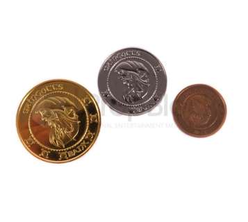Harry Potter & The Sorcerers Stone (2001) Gringotts Coin Collection | The Prop Block