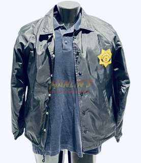 Lot 140 - CSI: Crime Scene Investigation (2000–2015) - Laurence Fishburne Polo Shirt and CSI Jacket