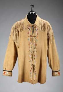 Lot 811 - STEVEN SEAGAL BUCKSKIN JACKET FROM ON DEADLY GROUND