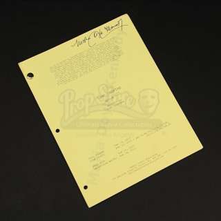ORPHAN BLACK - Lot 10 - Maria Doyle Kennedy‘s Autographed Production-Used Script - Episode 3.09 ‘Insolvent Phantom of Tomorrow‘