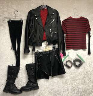 "Superhero Show - Season 4 Ep. 03"- #151 Hero Stunt - Complete ’punk’ outfit - includes The Kooples | Direct Liquidation