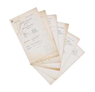 Lot 178 - Doctor Who / Patrick Troughton: Doctor Who And The Abominable Snowmen, 1967 - A complete set of six Rehearsal Scripts, from the collection of episode writer Henry Lincoln, 6