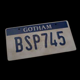 Lot 54 - Birds of Prey (2020) – Roman Sionis/Black Mask’s (Ewan McGregor) License Plate - A266