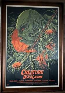 Creature from The Black Lagoon Framed Poster | Premiere Props