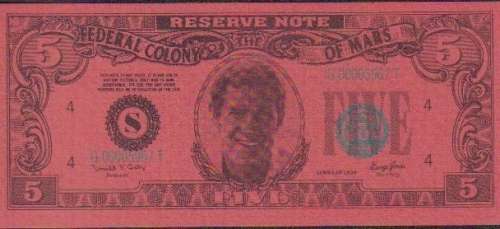 Total Recall original movie prop bill | Piece of the Past