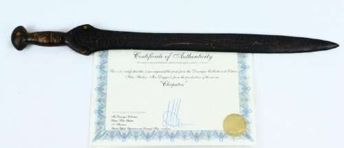 Cleopatra (Elizabeth Taylor) Prop Sword W/COA | GWS Auctions