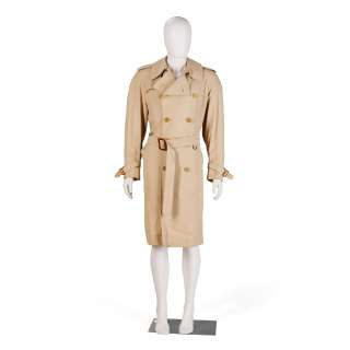 Lot 171 - "Inspector Clouseau" Signature Trench Coat as Worn by Stunt-Double Joe Dunne for Peter Sellers plus Ephemera from The Pink Panther series.