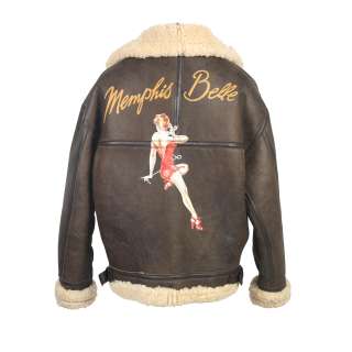 Lot 50 - Memphis Belle: A Flying Jacket and Hat Made For The Production, Warner Bros., 1990 2