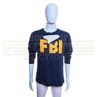 Lot 19 - Cobra Kai (TV) – Johnny Lawrence’s (William Zabka) Distressed "FBI" Shirt - 55-26