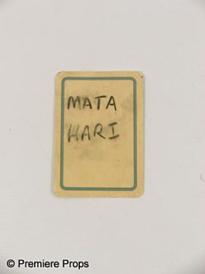 Inglourious Basterds Mata Hari Playing Card Movie Props | Premiere Props