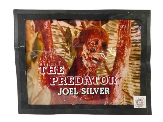 Lot 235 - Predator (1987) - Jean-Claude Van Damme Era Title Card (From Producer Joel Silver) | Hanlin Auction Service