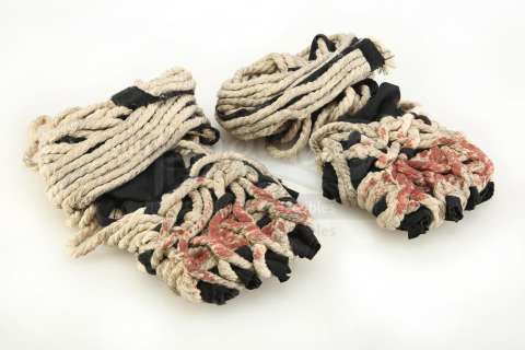 Marvel’s Daredevil (Tv Series) | Matt Murdock’s Bloodied Muay Thai Rope Gloves | Propstore