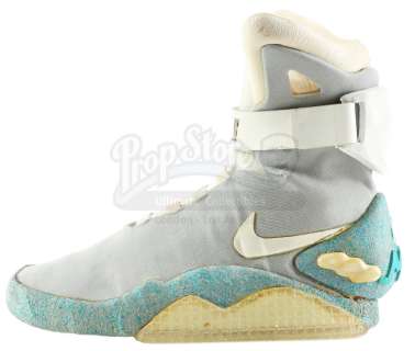Back To the Future Part II (1989) | Marty McFly’s (Michael J. Fox) Left Nike MAG Sneaker | Propstore