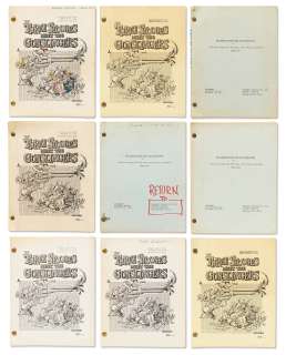 Collection of Nine Scripts or Treatments for ’’The Three Stooges Meet the Gunslingers’’ | Nate Sanders
