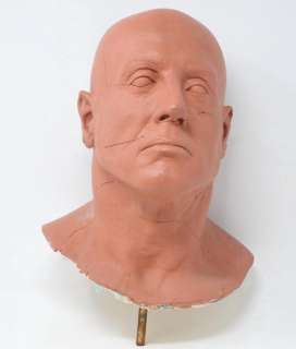 Demolition Man Sylvester Stallone Clay Head Casting | GWS Auctions