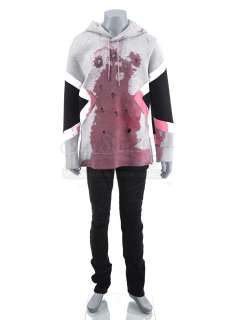 ZOOLANDER 2 - Lot 13 - Justin Bieber‘s Distressed Grey Patterned Sweatshirt Costume