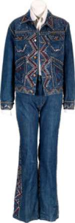 Trini Lopez Owned Denim Studded Jacket, Jeans, and Shirt.... | Heritage