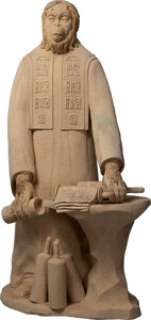 Monumental Iconic Screen Used "Lawgiver" Statue Prop from Planet of the Apes and ... | Heritage