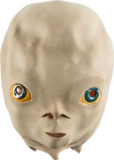 Alien Mask from Close Encounters of the Third Kind (Columbia, 1977). ...