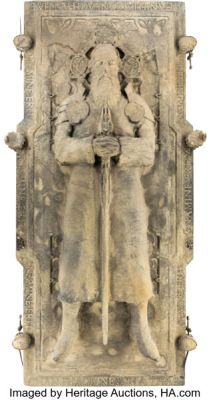 Transformers: The Last Knight (Paramount, 2017), Stanley Tucci "Merlin" Sarcophagus Lid. | Heritage