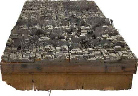 Blade Runner (Warner Bros., 1982), 2019 Los Angeles "Hades Landscape" Filming Miniature.