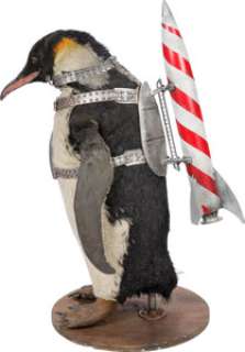 Batman Returns (Warner Bros., 1992), Life-Sized Animatronic Penguin with Missile Launcher. (Total: 2 Items) | Heritage