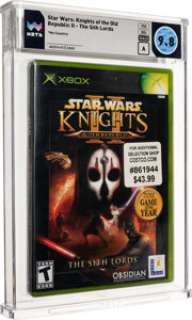 Star Wars: Knights of the Old Republic II - The Sith Lords - Wata 9.8 A Sealed, Xbox LucasArts 2004 USA. | Heritage