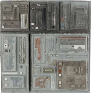Star Wars: Episode VI - Return of the Jedi (TCF, 1983), Emperor’s Tower Background Death Star Surface Panel. | Heritage