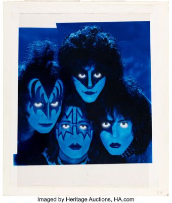 KISS Creatures of the Night Original Album Production Art (Casablanca, 1982). | Heritage